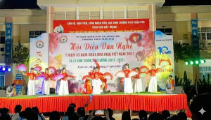 Trường THCS Trần Phú tổ chức Hội diễn văn nghệ chào mừng 20-11