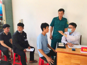 Xuân Lộc: Khám sức khỏe tuyển chọn gọi công dân nhập ngũ năm 2026