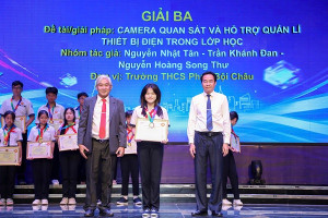 Trường THCS Phan Bội Châu đoạt 02 giải Ba tại Hội thi Sáng tạo thanh thiếu niên, nhi đồng tỉnh Đồng Nai năm 2025