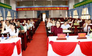 Ủy ban MTTQ Việt Nam xã Xuân Lộc hiệp thương củng cố nhân sự...