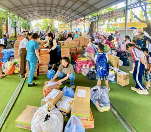 Xuân Lộc chung tay, hướng về bà con vùng bão lũ