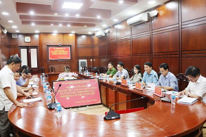 Họp Ban tổ chức Giải Việt dã - Leo núi Chứa Chan xã Xuân Lộc mở rộng lần thứ I năm 2025