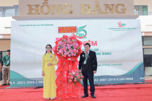 Trường TH-THCS-THPT Hồng Bàng, xã Xuân Lộc kỷ niệm 25 năm thành lập