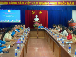 Công đoàn xã Xuân Lộc tổ chức Hội nghị Ban Chấp hành (mở rộng) lần thứ nhất