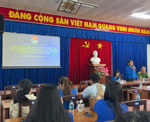 Đoàn xã Xuân Lộc tổ chức Hội nghị triển khai Nghị quyết số 57-NQ/TW của Bộ Chính trị