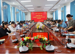 Tập huấn nghiệp vụ công tác Đảng năm 2025