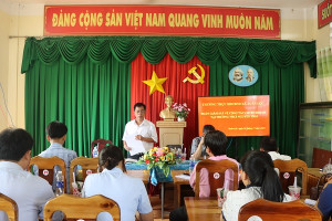 Giám sát công tác chuyển đổi số tại trường THCS Nguyễn Trãi