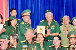 Thành lập Liên chi hội Truyền thống Trường Sơn - Đường Hồ Chí Minh xã Xuân Lộc