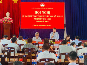 Hội nghị Ủy ban Mặt trận Tổ quốc Việt Nam xã Xuân Lộc khóa I, nhiệm kỳ 2025 – 2030 lần thứ 5