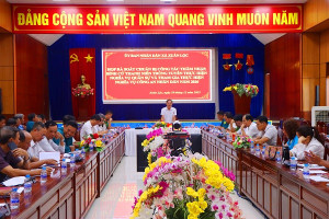 Họp rà soát chuẩn bị công tác thâm nhập, bình cử thanh niên trúng tuyển thực hiện NVQS và tham gia nghĩa vụ CAND năm 2026