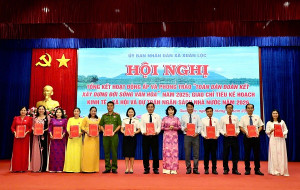 Xã Xuân Lộc tổng kết hoạt động ấp năm 2025