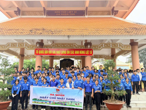 Tuổi trẻ Xuân Lộc ra quân Ngày Chủ nhật xanh toàn quốc