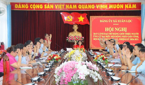 Hội nghị Ban Lãnh đạo mở rộng giới thiệu ứng cử đại biểu HĐND tỉnh và xã nhiệm kỳ 2026–2031
