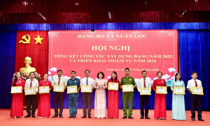 Xuân Lộc tổng kết công tác xây dựng Đảng năm 2025