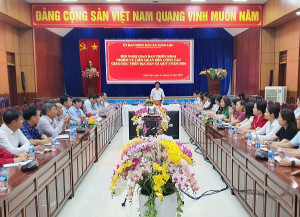 Giao ban triển khai nhiệm vụ liên quan đến công tác giáo dục trên địa bàn xã quý I năm 2026