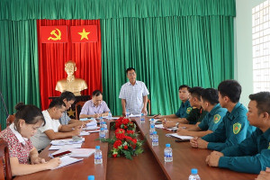 Hội đồng nhân dân xã Xuân Lộc giám sát công tác chọn, gọi công dân nhập ngũ năm 2026