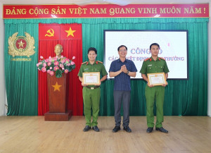 Đảng bộ Công an xã Xuân Lộc có 11 đảng viên hoàn thành xuất sắc nhiệm vụ năm 2025
