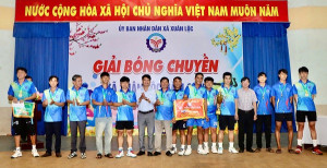 Xuân Lộc tổ chức thành công Giải bóng chuyền xã Xuân Lộc năm 2026
