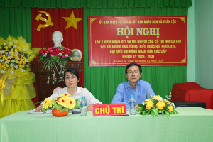 Lấy ý kiến cử tri nơi cư trú đối với người ứng cử đại biểu Quốc hội và HĐND các cấp