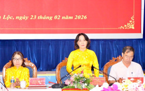 Xuân Lộc họp rà soát tiến độ chuẩn bị công tác bầu cử đại biểu Quốc hội khóa XVI và đại biểu HĐND các cấp, nhiệm kỳ 2026 – 2031