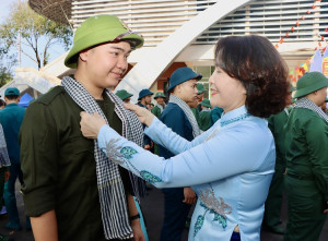 Xuân Lộc sôi nổi khí thế tòng quân