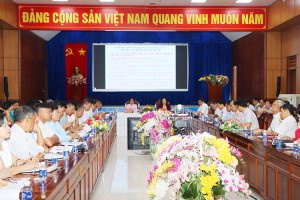 Hội nghị tập huấn nghiệp vụ công tác bầu cử đại biểu Quốc hội khóa XVI và đại biểu HĐND các cấp, nhiệm kỳ 2026 - 2031