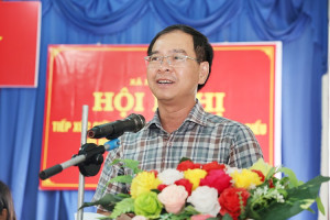 Xã Xuân Lộc tổ chức hội nghị tiếp xúc cử tri với người ứng cử đại biểu HĐND xã nhiệm kỳ 2026 - 2031.
