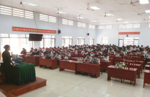 Tuyên truyền tuyển sinh Quân sự năm 2026 cho học sinh THPT