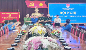 Xuân Lộc: Ký kết giao ước thi đua Cụm thi đua số 5 năm 2026