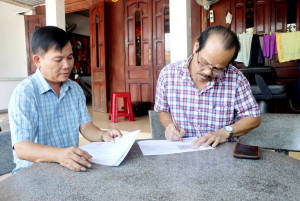 UBND xã Xuân Lộc tổ chức lấy ý kiến Nhân dân về Đề án thành lập thành phố Đồng Nai trực thuộc Trung ương và Đề án thành lập phường Xuân Lộc