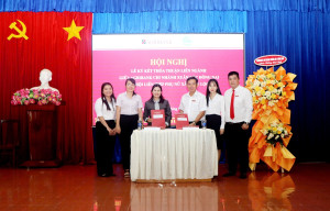 Hội Liên hiệp Phụ nữ xã Xuân Lộc và Agribank Chi nhánh Xuân Lộc Đồng Nai ký kết thỏa thuận liên ngành và triển khai cho vay qua Tổ vay vốn