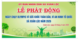 Hãy cùng tham gia Ngày chạy Olympic vì sức khỏe toàn dân, vì An ninh Tổ quốc xã Xuân Lộc năm 2026