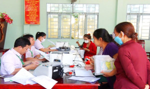 Phòng giao dịch Ngân hàng Chính sách xã hội (NHCSXH) Xuân...