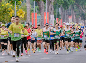 Xuân Lộc sôi nổi Giải Việt dã mở rộng "Bước chạy tự hào"