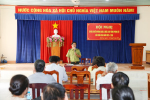 Xuân Lộc: Tuyên truyền phòng, chống cháy rừng mùa khô tại núi Chứa Chan