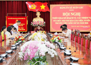Xuân Lộc sẽ tổ chức Hội thi báo cáo viên, tuyên truyền viên giỏi năm 2026