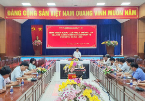 Xuân Lộc thực hiện tốt công tác cập nhật, điều chỉnh thông tin địa chỉ hành chính theo đơn vị phường