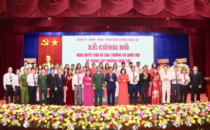 Xuân Lộc: Công bố Nghị quyết thành lập phường