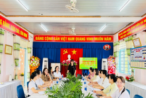 Sở Giáo dục và Đào tạo đánh giá ngoài Trường Mầm non Xuân Thọ