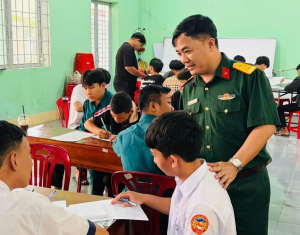 Hội đồng Nghĩa vụ quân sự xã Xuân Lộc tổ chức đăng ký Nghĩa vụ quân sự lần đầu năm 2026