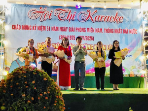 Ấp Suối Cát 2: Sôi nổi hội thi văn nghệ chào mừng các ngày...