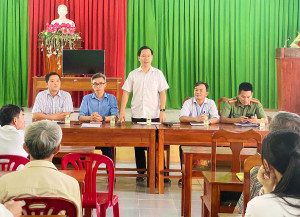 Phường Xuân Lộc đối thoại với các hộ dân thuộc dự án nâng cấp, mở rộng tuyến đường ĐT.773