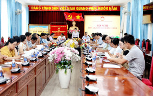 Ban Thường trực Ủy ban MTTQ Việt Nam phường Xuân Lộc tổ chức Hội nghị ký kết giao ước thi đua năm 2026