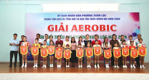 Sôi nổi giải Aerobic lứa tuổi thiếu nhi phường Xuân Lộc năm 2026