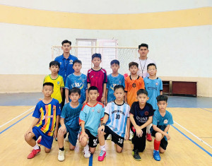 Đội U.11 phường Xuân Lộc tích cực tập luyện chuẩn bị Giải bóng đá nhi đồng Cúp Báo và Phát thanh, Truyền hình Đồng Nai lần thứ 21