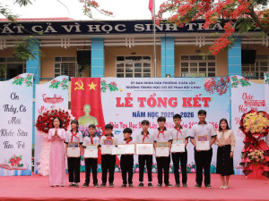 Xuân Lộc: Các trường THCS tổ chức Lễ tổng kết năm học 2025 - 2026 và Lễ ra trường cho học sinh lớp 9