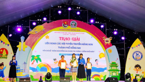 Đội Tuyên truyền măng non phường Xuân Lộc đạt giải Nhì tại Hội thi Tuyên truyền măng non về phòng, chống đuối nước năm 2026