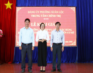 Khai giảng lớp bồi dưỡng nghiệp vụ công tác Đảng dành cho bí thư chi bộ và cấp ủy viên cơ sở khóa II/2026