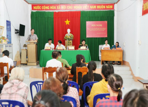 Cử tri các khu phố Gia Ray kiến nghị nhiều vấn đề dân sinh, hạ tầng đô thị