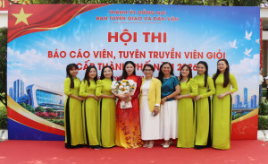 Thí sinh Đặng Thị Lệ Hạnh phường Xuân Lộc tạo nhiều ấn tượng tích cực trong Hội thi Báo cáo viên, tuyên truyền viên giỏi vòng sơ khảo (đợt 2) cấp thành phố năm 2026.